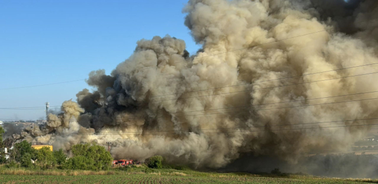 İstanbul’da lojistik deposunda yangın